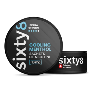 Sixty8 SNUS NICOTINE MENTHOL 1 Stück.